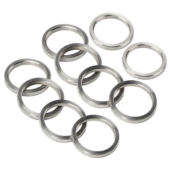 10 stk. Spændeskive 15 mm OD 12 mm ID Rustfrit stål Hardware Tilbehørssæt Kit3515-0015-0020