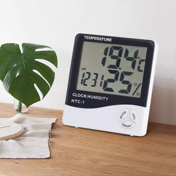 Digital LCD, Nøyaktig innetemperatur