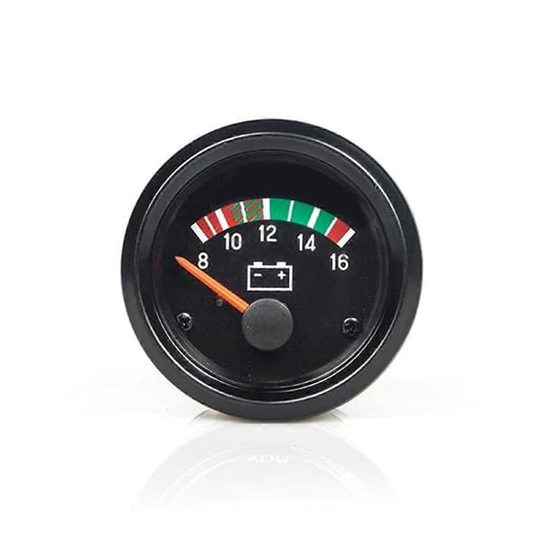 Lastebilmålere 12V Voltmeter Generatorsett Tilbehør Spenningsmåler 8-16V