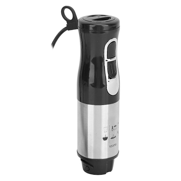 Stavmixer Elektrisk 4 i 1 Nedsänkbar Visp Äggvisp Mixer Köttkvarn Verktyg 1000W för Kök EU-kontakt 220V