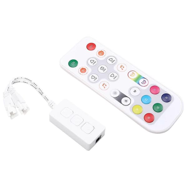 Smart LED Controller RGB RGBW IoT, Kompatibel med Alexa Home, WiFi Bluetooth Fjärrkontroll, SP543E SP548E SP549E, 5V-24V