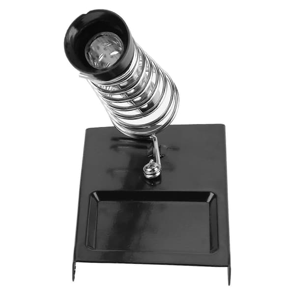 1 stk Loddebolt Pistol Stativ Holder Støtte Stasjon Metallbase