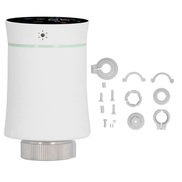 Smart Radiatorventil Smart Gateway Konstant Temperatur Mini Radiatortermostat til Tuya/ZigBee