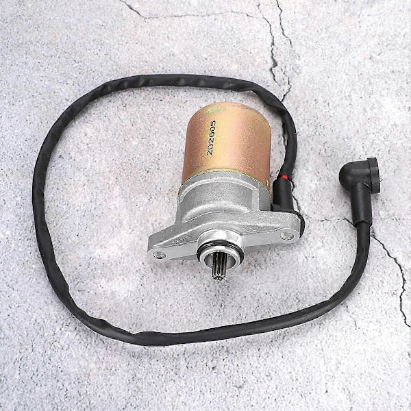 Motorsykkel Metall Startermotor Erstatningstilbehør Passer for GY6 48cc 50cc 80cc