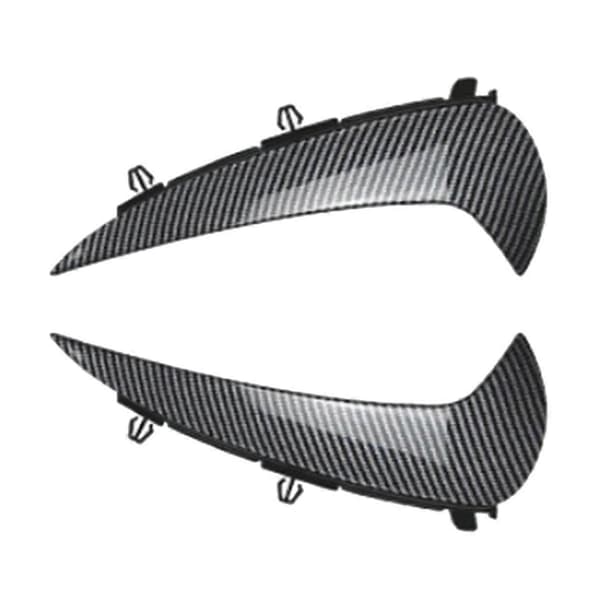 Bil Bakre Stötfångare Diffuser Splitter Spoiler Body Kit för GLC Klass X254 Line 2023+ Kolfiber