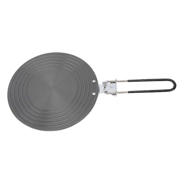 Varmelederplate i aluminiumslegering for gasskomfyr, sammenleggbar stil, 6 mm tykk, 28 cm