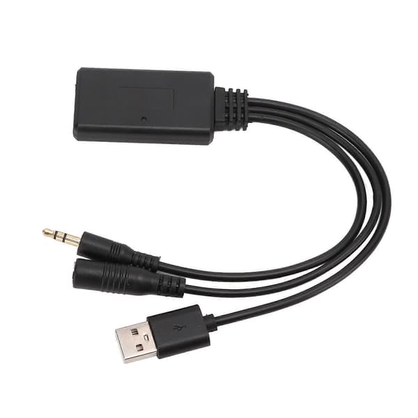 Bil Bluetooth Aux Kabel Mikrofon Handsfree Adapter Ersättning för Cooper Z4 E60 E63 E64 E66 E81 E90