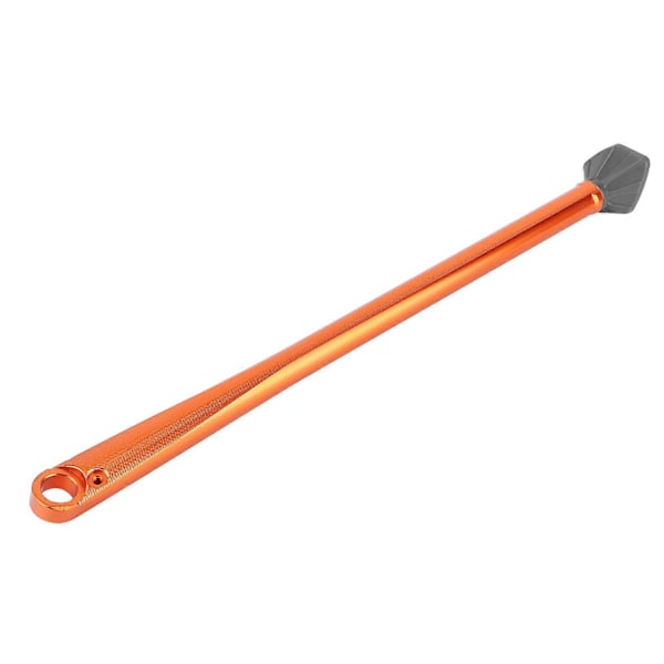 CNC Aluminiumlegering Kickstand Sidostöd med Fjäder Tillbehör Passar Husaberg FE 501 FE 250 FE 390 (Orange Stång Grå Fot)
