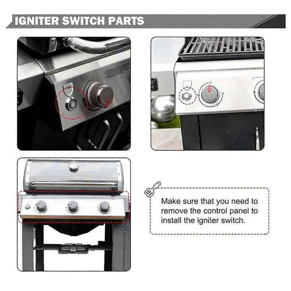 Lgniter Bryter Erstatning 69283 66354 Deler for II Grill Deler E-310 E-315 E-330 E-210 E-410 E-610