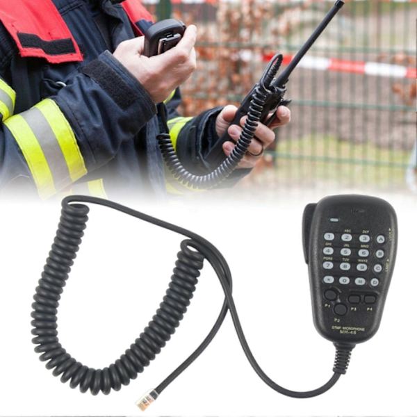 MH-48 Trådløs mikrofon med 4 brugerprogrammerbare taster DTMF tone input til Yaesu mobilradio FT-8800R FT-8900R FT-7900R