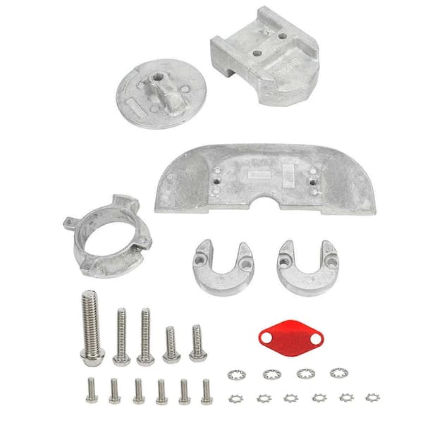 Aluminium Anode Kit 888756Q01 Høj Styrke Rustfri til Mercruiser Alpha 1 Generation 2 Hækdrev