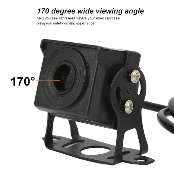 Bakkamera IP67 Vandtæt High Definition Reverseringskamera til Busser RV'er Med 15 Meter Kabel