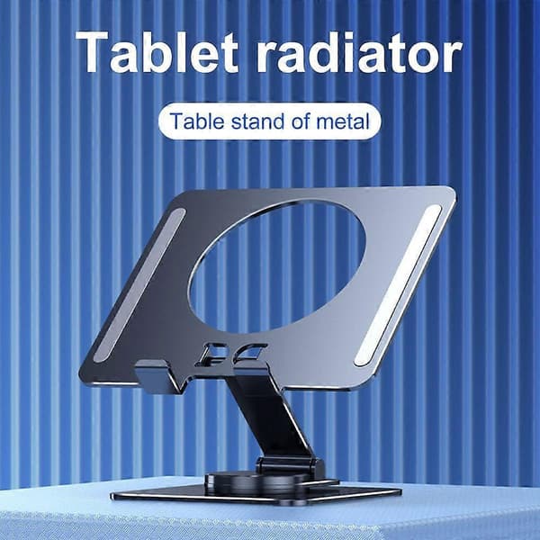 Tablet Stand Justerbar Foldbar Skridsikker Stærk Bæreevne Stabil Holder Tablet Bærbar Udhulet Tablet Holder Notebook Tilbehør