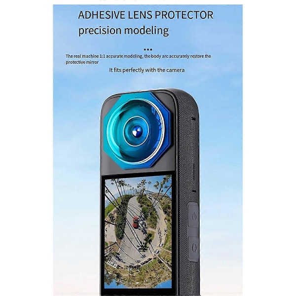 Skyddande glasfilm för X3 Optical - Härdat glas, spegelskydd, tillbehör