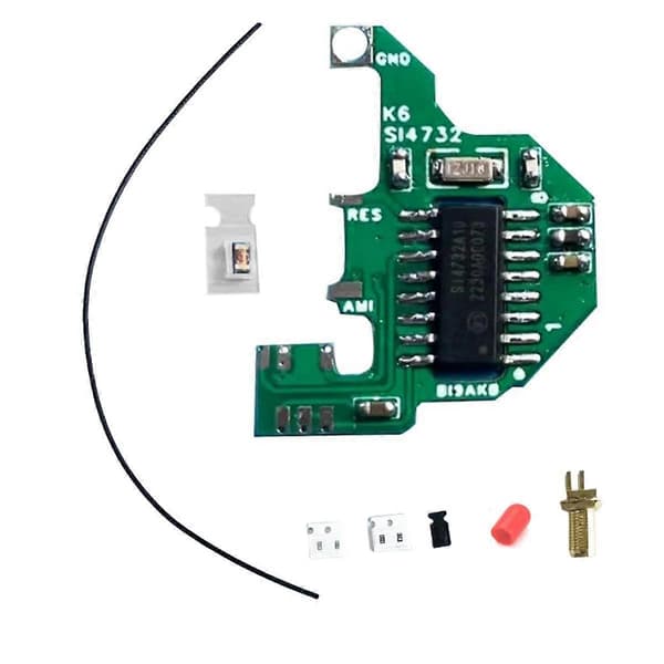 SI4732 Modifieringsmodul och Kristalloscillatorkomponent V2 FPC Version för UVK5/K6 Dubbel Antennlösning