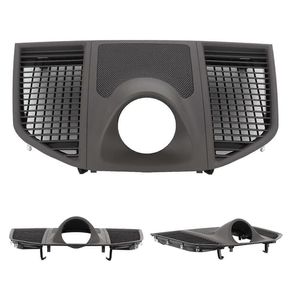 Dash Klokkedeksel Bezel 95B858189C Dashboard Panel Trim Passer for Porsche Macan 2014-2020 Grå