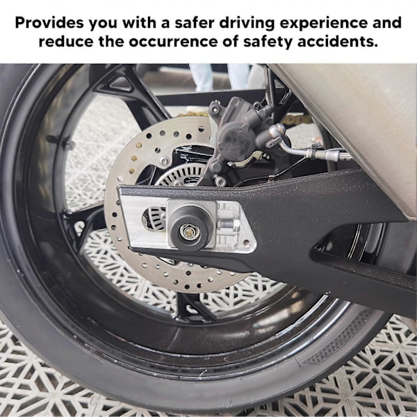 2st Bakre Främre Axel Slider 304 Rostfritt Stål Ersättning för F900R F900XR S1000RR S1000XR