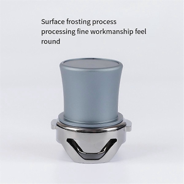 Italiensk Kaffemaskine Metal Fortykket Pulverkop Kværn Kaffekop Universal 51/53/54mm Tilbehør Sort