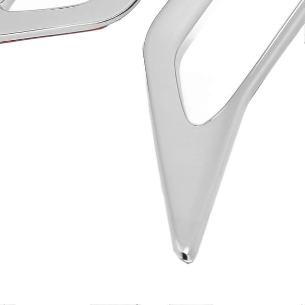 2 stk. Motorcykel Front Luftventil Trim ABS Krom Blank Udskiftning til Gold Wing GL 1800