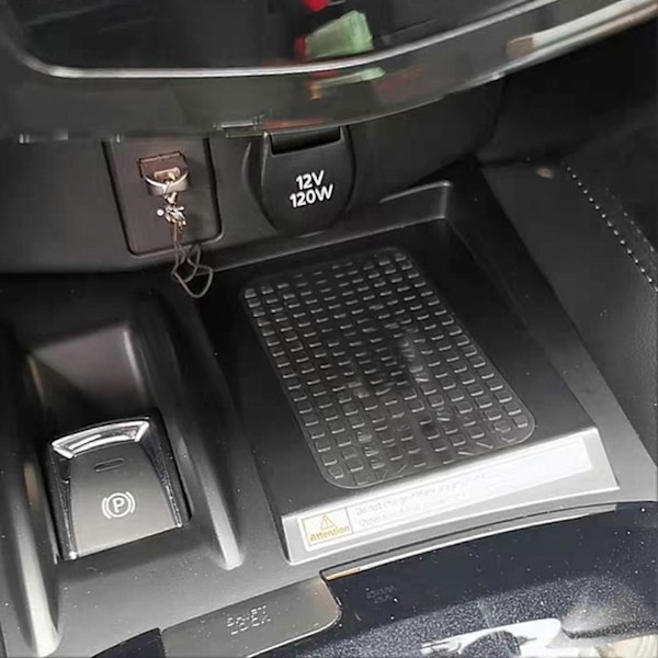 15W langaton autolaturi 2in1 puhelinpidike latauslaite sopii Nissan XTrail 20192020
