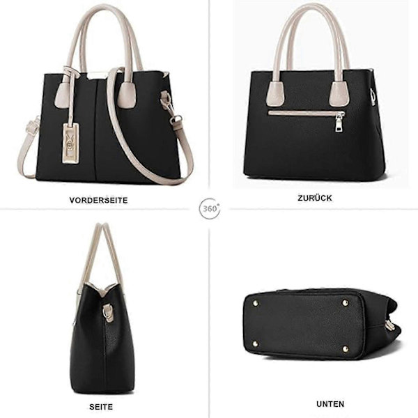 Modehandväskor Damväskor Axelremsväskor Dam Axelremsväska Crossbody Tote Bag
