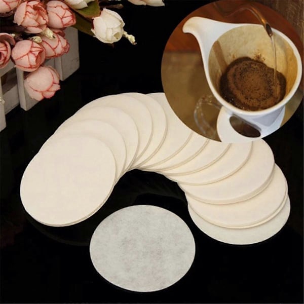 Kaffemaskine Udskiftning Professionelle Filtre Papir Kaffe Te Værktøj Køkkenværktøj 58mm