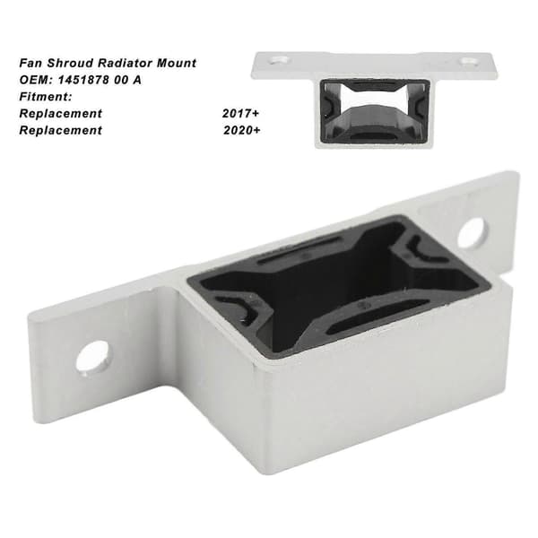 Fläktskydd Radiatorfäste Aluminiumlegering Hög Hållfasthet 1451878 00 A Ersättning för Tesla Model 3 Y