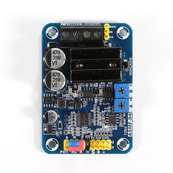 -04 Enkanalig Modul Högt Vridmoment 500Nm Kontroller Servo DIY 12V till 24V Strömgräns 10A Modul