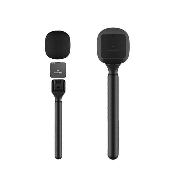 1 Sæt Interview Mikrofonhåndtag Adapter Mikrofon Håndholdt Adapter til Wireless Go/GoII/ Mic//Trådløs Mikrofon