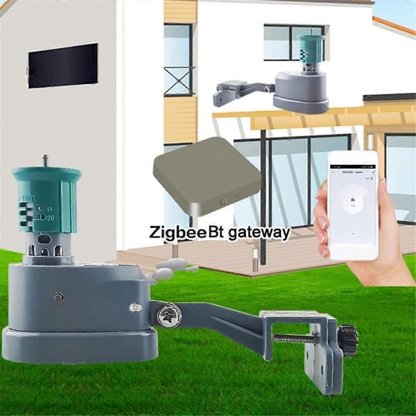 ZigBee Trådlös Regnsensor Justerbar Inställning Cyklisk Timer Bevattningsenhet Intelligent Länkage Fjärrkontroll