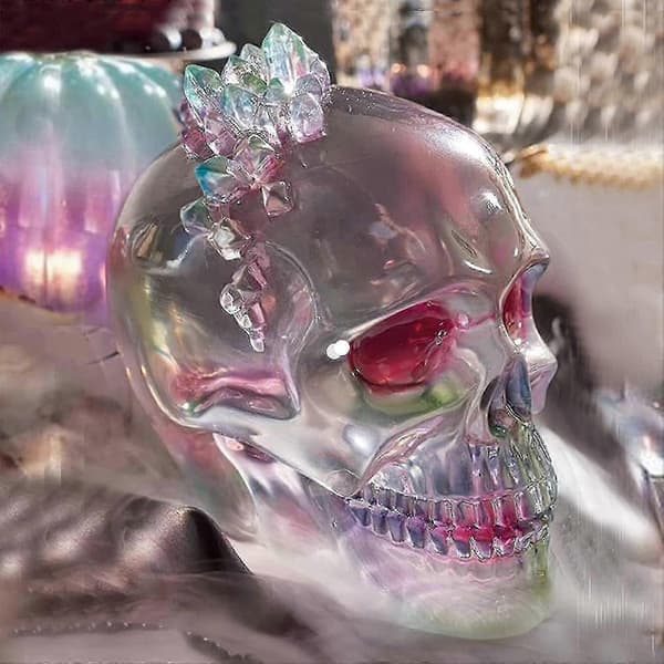 Silikoneforme DIY Tyk Livagtig Genanvendelig Blød 3D Kranie