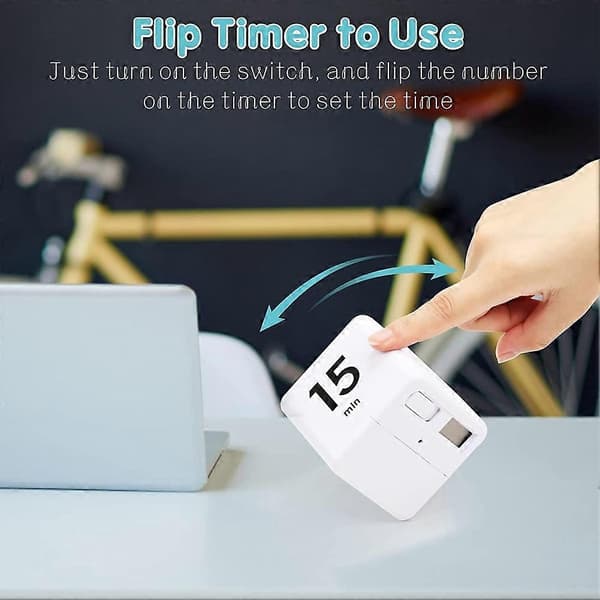 Firkantet Sensor Flip, Køkken Børn Træningsspil 1-3-5-10 Minutter