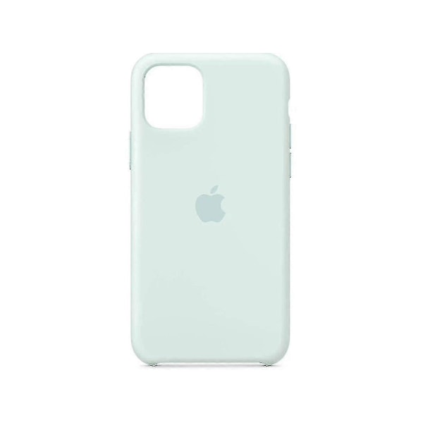 Slank Flydende Silikon TPU Cover Til iPhone 11 Pro Mint Green