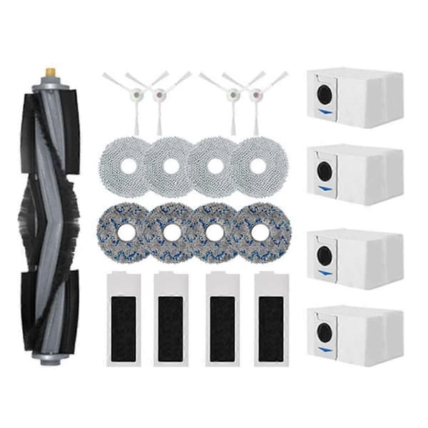 For T20 Omni /T20 /T20 Max /T20 Pro Robot Støvsuger Hovedsidebørste Mopp Filterpose Reservedeler