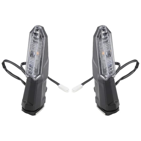 1 par Motorcykel Blinklys 12V Høj Lysstyrke Forreste Bageste LED Blinklys til Versys 1000 2012 til 2018 Transparent