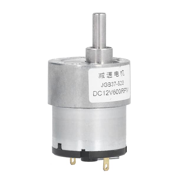 JGB37?520 12V 600RPM DC Orm Gear Motor Turbo Reducer Aksel til Vinduesdøråbner