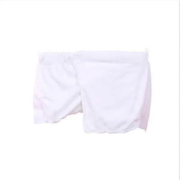 Mjuk Bärbar Badhandduk Kortbyxor Mjuk Mikrofiber Simning Strandhandduk Filt white