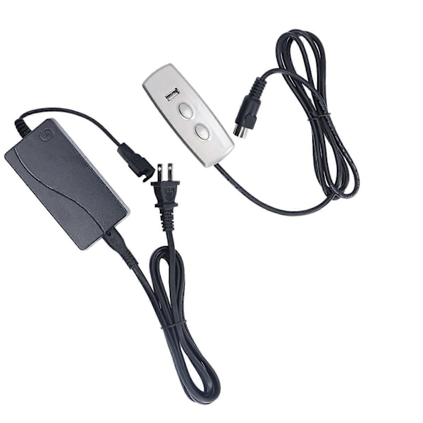 Elektrisk Sofakontroller USB-kontakt Rett Hode 5 Pin Husholdnings Elektrisk Sofaløft Håndkontroller 100-240V