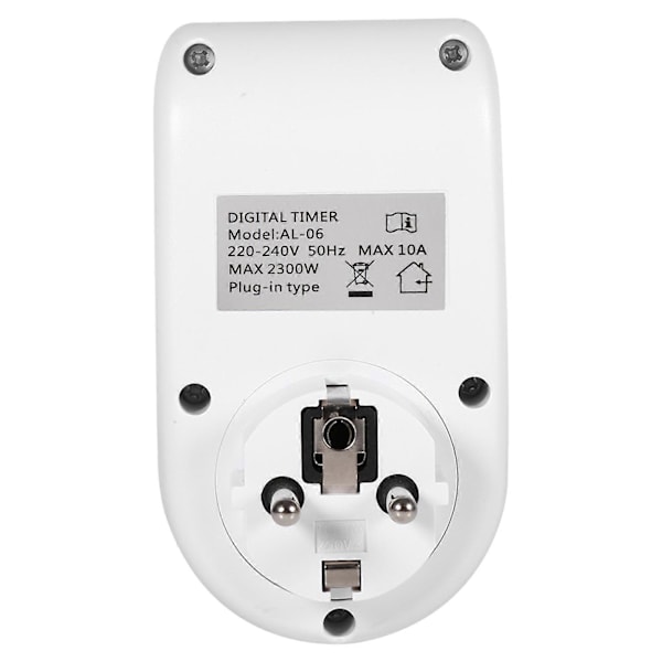 1kpl AC220V-240V Monitoiminen LCD Digitaalinen Ajastinpistorasia Ajastus Ulostulo Kytkin Uusi