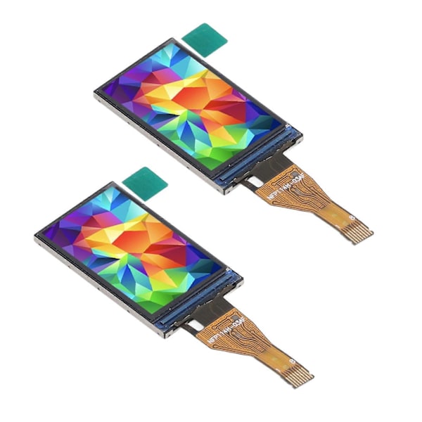 2 stk. IPS Display Modul 135x240 Opløsning SPI Interface ST7789V Driver i Linjetype 1.14in