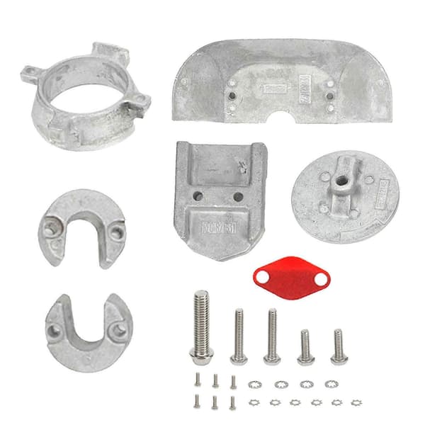 Aluminium Anode Kit 888756Q01 Høj Styrke Rustfri til Mercruiser Alpha 1 Generation 2 Hækdrev