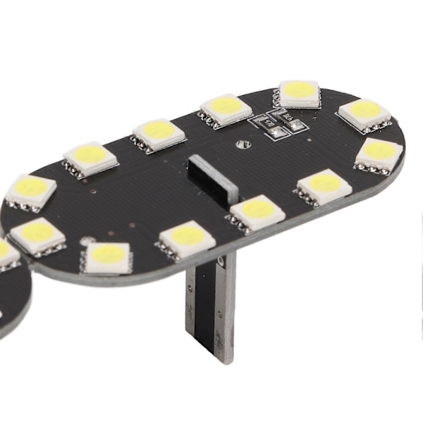 3 stk Bil LED Innvendig Leselys 8000LM 12V 5W Hvitt Lys Erstatning for Nissan Qashqai 2007+