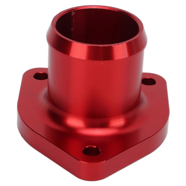 Termostathus 6061?T6 Billet Aluminium Legering Erstatning for Ford Powerstroke 7.3L 1999?2003 Rød