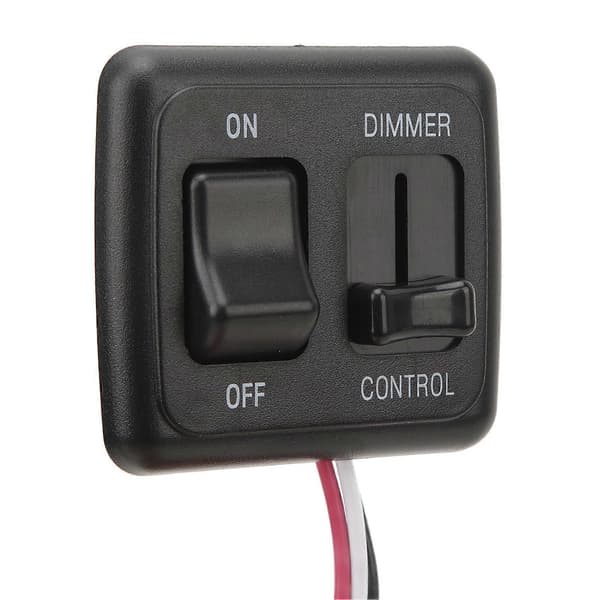 12V DC vippebryter med høy side dimmerkontroll for LED Halogen Glødelampe RV Bil Lastebil Stripe