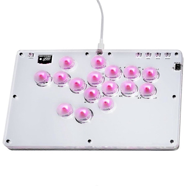 13 Taster Joystick Tastatur Arkade Stick Controller til //Switch/Steam Mini Arkade Controller