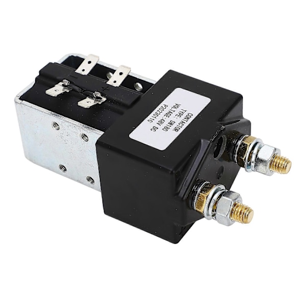 DC Kontaktor Solenoid Metall Legering Kraftig 48V SW180 for Golfbil Truck Gaffeltruck