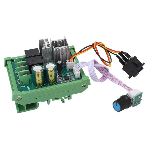 Høyeffekts Motor Driver Guvernør Modul PWM DC Motor Hastighetskontroller DIN Skinnefeste DC12?55V