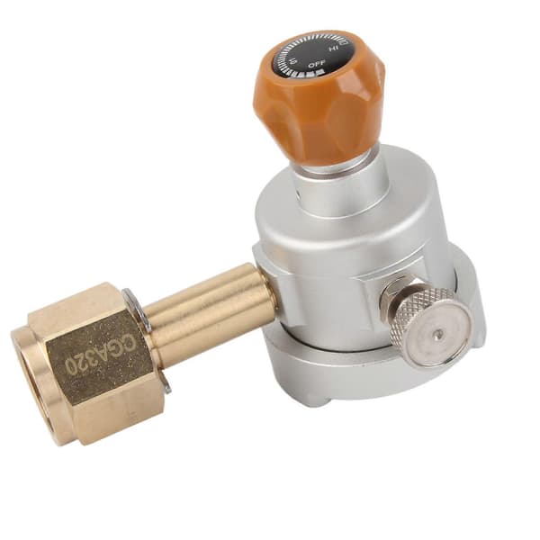CO2 Påfyldningsadapter til DUO til Terra til Art Sodavandsmaskine CGA320 CO2 Cylinder Sølv Han Adapter