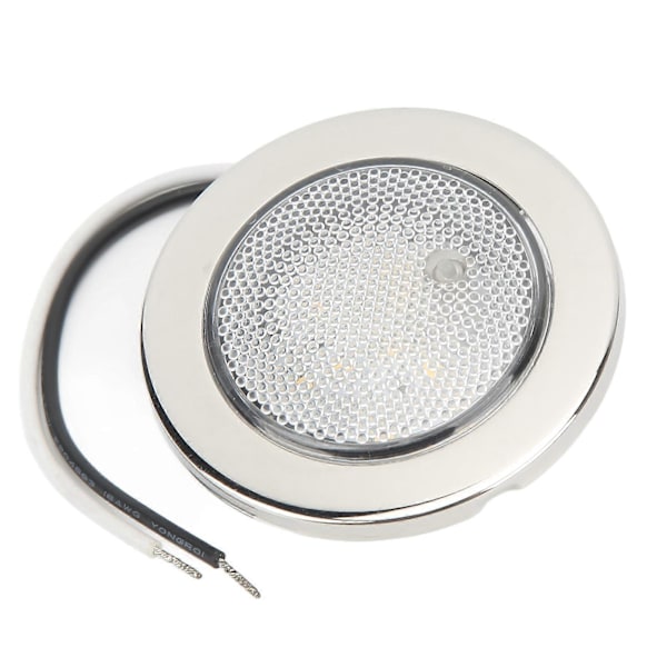 3 tuuman 12 V LED-kupukatto valo pyöreä IP66 vedenpitävä uppoasennettava veneeseen, jahtiin, asuntovaunuun, matkailuautoon
