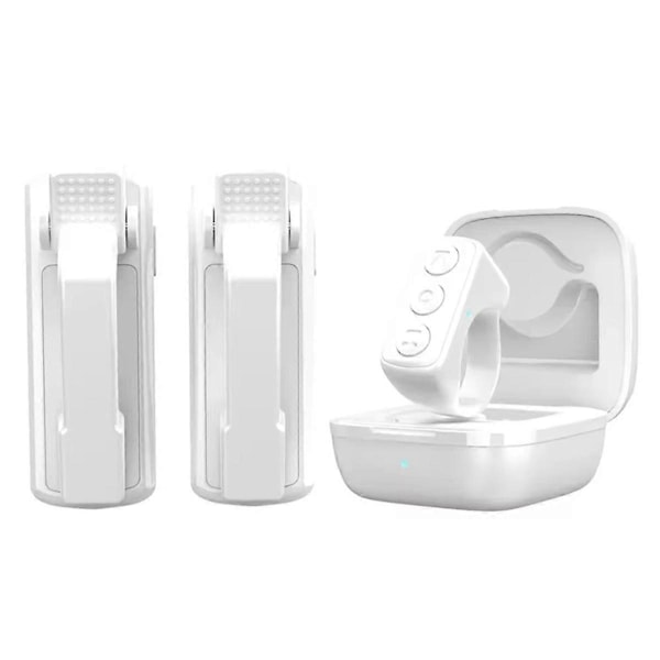 Fjernkontroll Sidevender Ring for Paperwhite, Bluetooth E-leser Kontroller, Kamerautløser D07 Pro